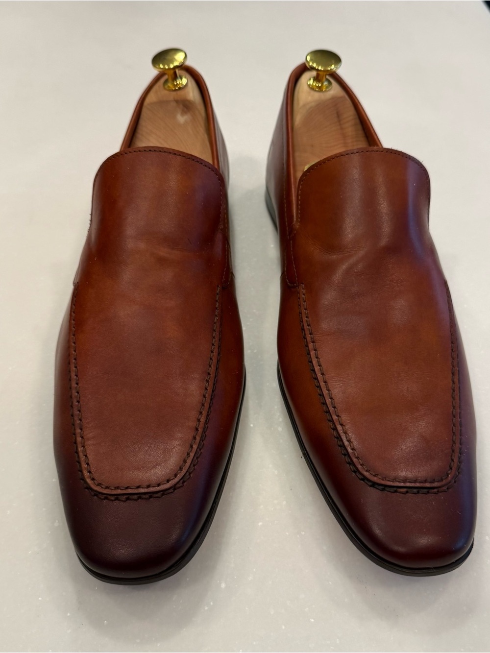 Magnanni Men’s Toreto Venetian Loafers Rich Brown Size US 10.5 EU 43.5 EUC - Picture 15 of 15